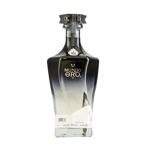 Tequila Artesanal Mundo de Oro Añejo Cristalino 750 ml