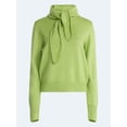 thumbnail image 5 of Free Assembly Women's and Women's Plus Cropped Crewneck Sweater with Scarf, Lightweight, Sizes XS-4X, 5 of 5