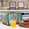 thumbnail image 6 of Picia Floating Colorful Cereal Print 4 Slice Toaster Cover , Toaster Protector Dustproof Kitchen Appliance Cover, Kitchen Appliance Dustproof Protector, 6 of 7