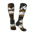 thumbnail image 4 of Easygdp Not All Who Wander Are Lost4 Soccer Socks Sport Knee High Socks Calf Compression Athletic Socks for Men and Women, 4 of 9