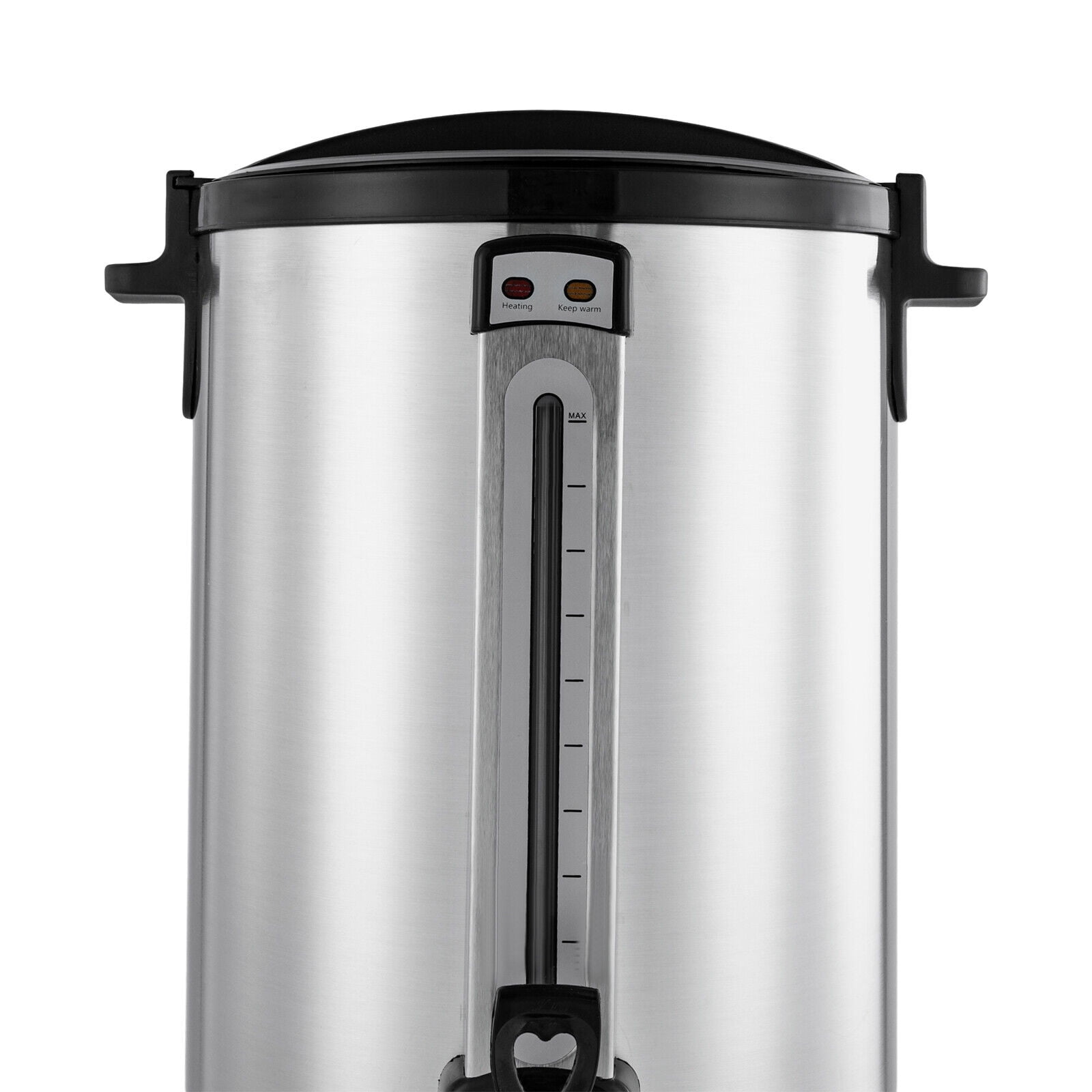 Commercial 4-Gallon Electric Hot Water Boiler, 2200W Stainless Steel Water Heater with Adjustable Thermostat & Insulated Double Layer – Perfect for Office, Events, Cafes & Catering