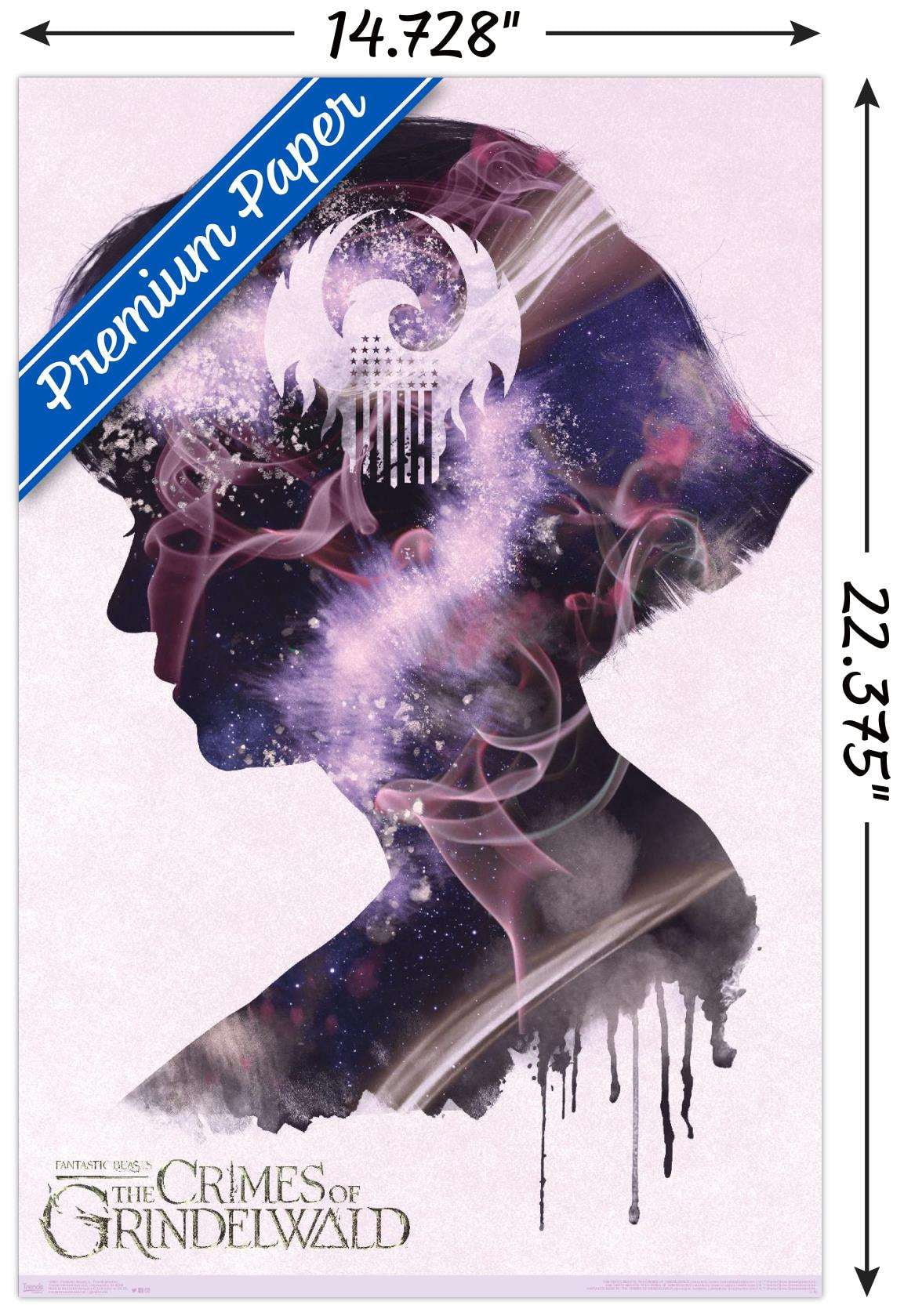 Fantastic Beasts: Crimes Of Grindelwald - Tina Illustration Wall Poster, 14.725" x 22.375"