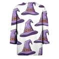 thumbnail image 5 of MVRLSH Womens Tops Shirts Blouse Casual Halloween Graphic Printed 3/4 Sleeve V Neck Loose Fit Blouses, 5 of 5