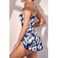 thumbnail image 5 of One Piece Swimdress Swimsuits for Women Tummy Control Swim Dresses Skirt Bathing Suit, 5 of 7