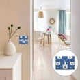 thumbnail image 7 of Yayeee Toggle Light Switch Wall Plate 2-Gang 4.56"x4.48" Decorative Outlet Cover, White Polar Bear, 7 of 7