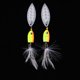 thumbnail image 5 of 5 Piezas De Señuelos Spinnerbait, De Cebo s Señuel Trucha Baja Salmón Pesca De Agua Salada De Agua Sunnimix Spinner Baits Señuelos de pesca, 5 of 8