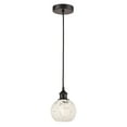 thumbnail image 6 of Innovations Lighting - White Mouchette - 1 Light Cord Hung Mini Pendant In, 6 of 7
