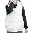 thumbnail image 1 of LinYooLi Gilet Matelassé pour Femmes Sans Manches Col Montant d'Hiver Veste 2022, 1 of 5