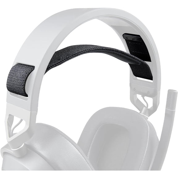 SOULWIT Headband Cover for Corsair HS80 Max/HS80 USB Wired/HS 80 RGB Wireless Gaming Headsets, Replacement Headstrap Pad Repair Part - Black