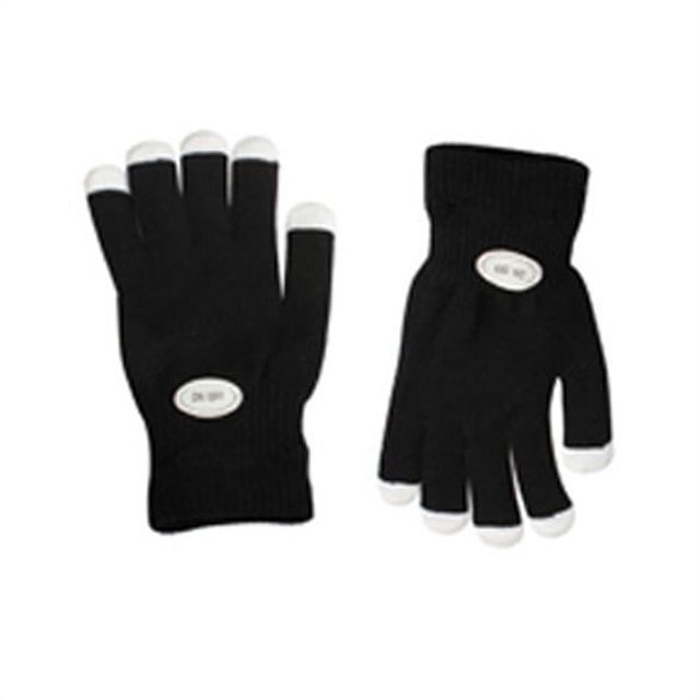 Guante Eléctrico Guantes intermitentes Glow 7 Mode LED Rave Light Finger Lighting Mitt Black