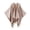 Light Gray, variant on Women's Fringe Scarf Shawl Wrap Open Front Knit Cardigan Poncho Solid Split Side Tassel Cape Loose Drape Outer Layer for Casual Fall Winter Daily Wear Saffron