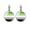 Aromantic, variant on LGBT Pride Earrings for Women Men Rainbow Leverback Earrings Gay Lesbian Transgender Nonbinary Pansexual Bisexual Earrings Jewelry Rainbow
