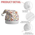 thumbnail image 4 of Pofeuu Drink And Cocktail Glasses Print Santa Hat, Christmas Hat Holiday for Adults Unisex Comfort Extra Thicken Xmas Hat for New Year Festive Party, 4 of 6