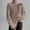 Khaki, variant on BONIXOOM Fall Sweaters For Women 2023 Modern Fit Sweater Pullover Vacation Turtleneck Cardigan Sweater Purple 2XL(US:12)