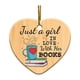 thumbnail image 4 of Wmhnj Colgante reversible de corazn acrlico de doble cara para estantera, ideal para decorar el rbol de Navidad o como regalo familiar., 4 of 9