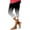 Black, variant on Jamsmile Womens Leggings Gradient Color Print 7/8 Leggings Beach Casual Lifting Soft Tummy Control Stretchy Pants