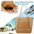 thumbnail image 4 of Bolsa de playa de malla Iioscre para mujer, talla grande, 4 of 9