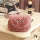 thumbnail image 4 of Mini bolsos de hombro peludos con nudo de lazo encantador para niños y niñas, bolsos cruzados, 4 of 6