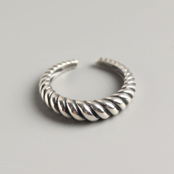 Anillos minimalistas de Plata de Ley 925 con bola grande y lisos para mujer, nueva moda, regalos creativos de joyería para fiesta de cumpleaños