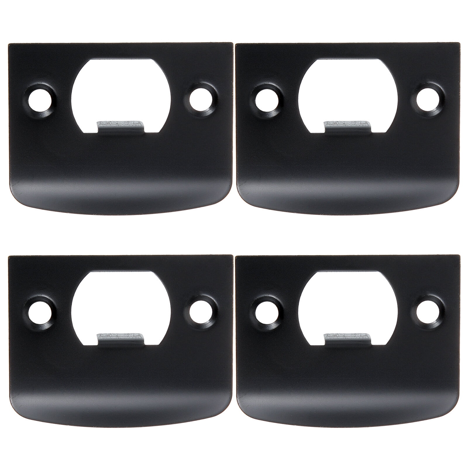 4pcs Deadbolt Strike Plate Stainless Steel Deadbolt Covers Door