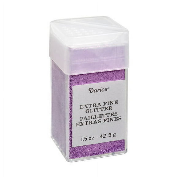 Extra Fine Glitter: Orchid Purple, 1.5 ounces