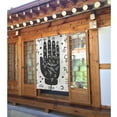 thumbnail image 2 of XMXT Japanese Noren Doorway Room Divider Curtain,Hand Rune Illustration Restaurant Closet Door Entrance Kitchen Curtains, 34 x 56 inches, 2 of 7