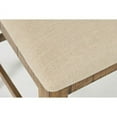 thumbnail image 5 of Jofran Telluride Rustic Distressed Pine Upholstered Counter Stool (Set of 2), 5 of 7