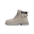 thumbnail image 3 of Colisha Men Hiking Boot Waterproof Work Boots Non-Slip Lace Up Ankle Booties Motorcycle Comfort Casual Winter Shoes Apricot 7, 3 of 9