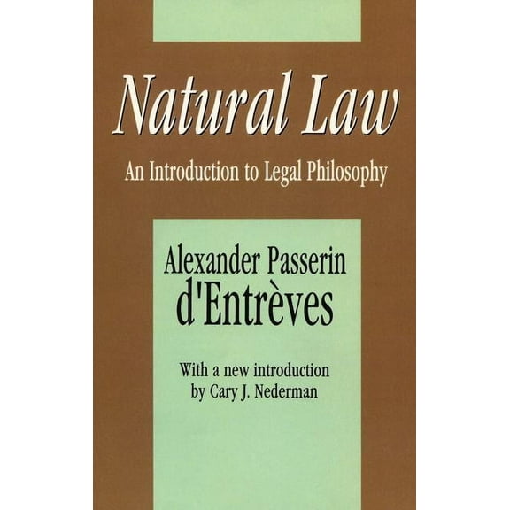 Comparative Urban and Community Research Natural Law: An Introduction to Legal Philosophy, Book 4, (Paperback)