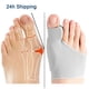 thumbnail image 2 of Separador de dedos Hallux Valgus Corrector de juanete ortopédico pies hueso pulgar ajustador corrección pedicura calcetín alisador, 2 of 4