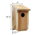 thumbnail image 2 of Woodlink Outdoor Cedar Wooden Wild Bird House, 2 of 2