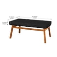 thumbnail image 2 of Covers & All Rectangle Table Top Cover, 18 Oz Heavy Duty Waterproof UV & Weather Resistant Patio Table Cover, Outdoor Table Cover for Patio Outdoor Furniture (5" H x 60" W x 35" D Inches, Black), 2 of 7