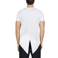 thumbnail image 2 of Ma Croix Mens Casual Hipster Short Sleeve Tuxedo Coat Tail T Shirt, 2 of 6
