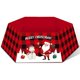 thumbnail image 2 of Wosthever Feliz árbol de Navidad Collar copos de nieve anillo de Navidad fiesta interior exterior suelo Festival decoración artesanía regalo nuevo Kits de decoración para fiestas tres, 2 of 6
