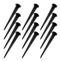 FOMIYES 12Pcs Yard Stakes for Christmas Lights Garden Light Stakes Outdoor Ground Stakes for Garden Lights