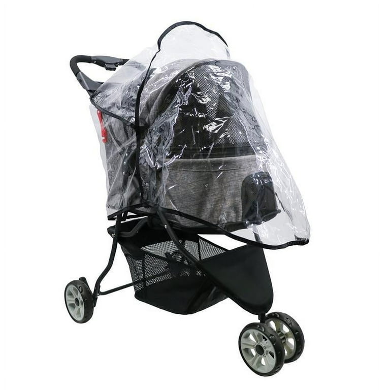 Pet stroller rain cover discount