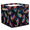 Multicolor 1, variant on CURLYOOT Tie Dye Cube Storage Bin, 13 x 13 x 13 Storage Cube Bins for Organizing, Colorful Boho Rainbow Abstract Spiral Fabric Foldable Closet Baskets with Handles for Closet, Shelves, Clothes