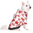 thumbnail image 2 of Haiem Realistic Maple Leaf for Winter Dog Hoodie Sweatshirts with Pockets Warm Dog Clothes for Small Dogs Chihuahua-Medium, 2 of 7