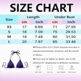 thumbnail image 3 of UAYOTSE Summer Underwire Bikini Top for Women, Supportive Push Up Swim Bra, Classic Triangle Bathing Suit Top for Pool Party and Beach Days,Sizes S, 3 of 9