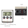 thumbnail image 3 of ENJOYW Kitchen Food Cook Baking Grilling Meat BBQ Timer Probe Digital Oven Thermometer Thermometer, 3 of 6