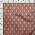 thumbnail image 3 of oneOone Polyester Spandex Dark Rose Brown Fabric Geometric Sewing Material Print Fabric By The Yard 56 Inch Wide, 3 of 4