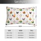 thumbnail image 2 of Fotbe Funny Chicken Funda de Almohada Decorativa Estilo Occidental, Lujo en Algodón, Fundas para Almohadas King, Cojín Estampado para Decoración del Hogar-16"x24", 2 of 6