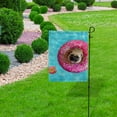 thumbnail image 5 of SKYSONIC Garden Flag Cute Pug Floating in Pool Double-Sided Printed House Sports Flag 12x18 in Polyester Decorative Flags for Courtyard Garden Flowerpot, 5 of 7