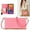 Pink, variant on Wallet Case Apply to iPhone,Luxury Fashion Flip Purse Leather Bag with Card Slots Crossbody Chain Shoulder Strap with Mirror Bracket Shockproof Protector (Purple, iPhone 14 Plus)