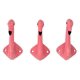 thumbnail image 2 of Gancho de pared de hierro fundido Pink Flamingo de 4 pulgadas (juego de 3), 2 of 5