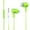 Green, variant on Wired Earbuds Sleek with Ambient Light Mode with Cable Management Hi-Fi Audio Quality Sound Stylish Protection Green Essential Neon Edition Advanced Stealth Series Green