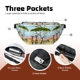 thumbnail image 2 of Sigee African Women for Multi-functional Belt Bag for Men and Women With Adjustable Strap For Travel Running Hiking, 2 of 8