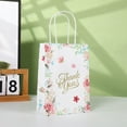 thumbnail image 2 of Small Thank You Gift Bags 12 Pack Floral Design Paper Bags with Handles for Wedding/Bridal Shower/Baby Shower(8.26×5.9×3.15in), 2 of 7