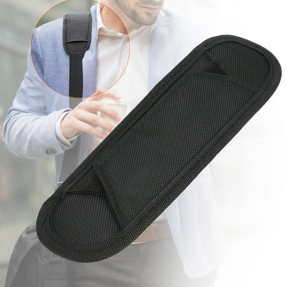 FAGINEY Bag Strap Pad, Shoulder Strap Pad, Black For Camera Backpack