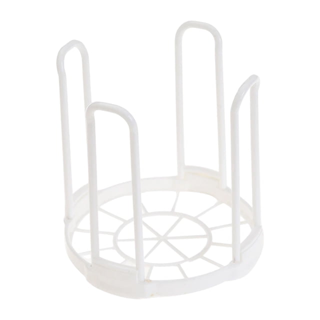Kitchen Storage Rack Vertical Telescopic Dish Drying Organizer for Stovetop Dining Table 15 cm x 14 cm x 10 cm White Green Blue
